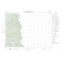 Carta topográfica 2554-34 <em>Pje.INTEGRACION Pos.1980</em>