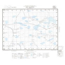 Carta topográfica 2560-10 <em>SAN MARTIN</em>