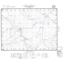 Carta topográfica 2560-16 <em>LAS CHOYAS</em>