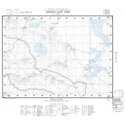 Carta topográfica 2560-23 <em>A.TATU PIRE</em>