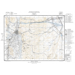 Carta topográfica 2566-17 <em>SALTA</em>