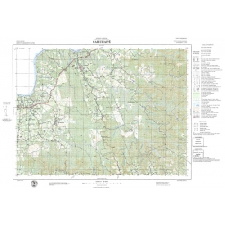 Carta topográfica 2754-14 <em>GARUHAPE Pos.1980</em>