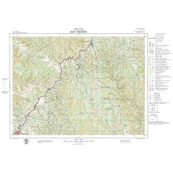 Carta topográfica 2754-15 <em>SAN VICENTE Pos.1980</em>