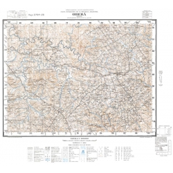 Carta topográfica 2754-25 <em>OBERA</em>