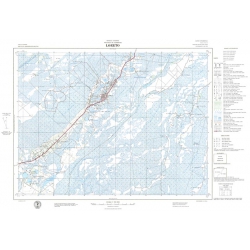 Carta topográfica 2757-33 <em>LORETO Pos.1980</em>