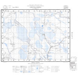 Carta topográfica 2760-10 <em>Lag.LIMPIA</em>