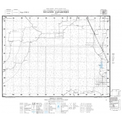 Carta topográfica 2760-2 <em>Est.ZAPARINQUI</em>