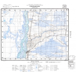 Carta topográfica 2760-36 <em>EMPEDRADO Pos.1980</em>