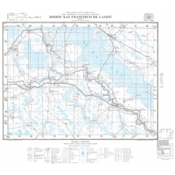 Carta topográfica 2760-6 <em>MISION S.Fco.DE LAISHI</em>