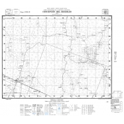 Carta topográfica 2760-8 <em>CONCEPCION D.BERMEJO</em>