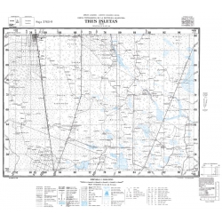 Carta topográfica 2760-9 <em>TRES ISLETAS</em>