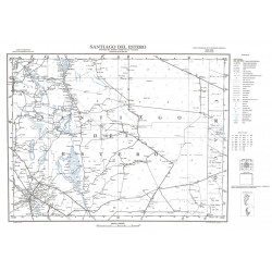 Carta topográfica 2763 <em>SANTIAGO D.ESTERO</em>