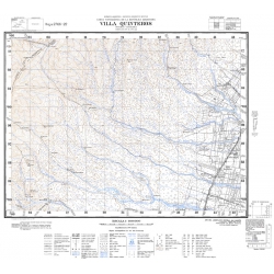 Carta topográfica 2766-22 <em>Va.QUINTEROS</em>