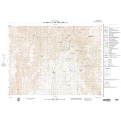 Carta topográfica 2769-24 <em>LA MESADA D.L.ZARATES</em>