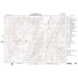 Carta topográfica 2769-29 <em>CASADERO GRANDE</em>