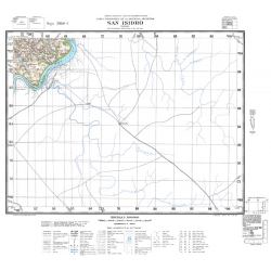 Carta topográfica 2954-1 <em>SAN ISIDRO</em>