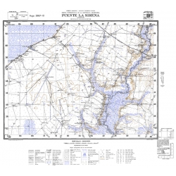 Carta topográfica 2957-10 <em>Pte.LA SIRENA</em>