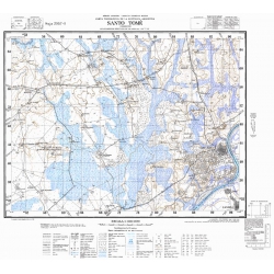 Carta topográfica 2957-11 <em>Sto.TOME</em>