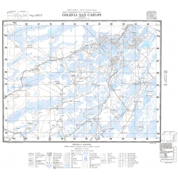 Carta topográfica 2957-2 <em>Cnia.SAN CARLOS Ant.1980</em>