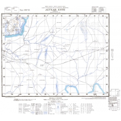 Carta topográfica 2957-23 <em>ALVEAR ESTE</em>