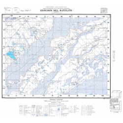 Carta topográfica 2957-7 <em>Ero.DEL BATELITO</em>