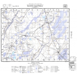 Carta topográfica 2960-18 <em>MANUEL F.MANTILLA</em>