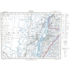 Carta topográfica 2960 <em>GOYA</em>