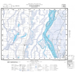 Carta topográfica 2960-34 <em>ALEJANDRA</em>