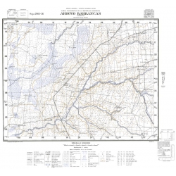 Carta topográfica 2960-36 <em>A.BARRANCAS</em>