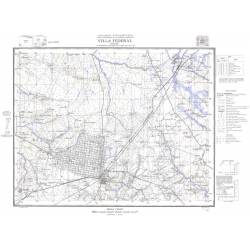 Carta topográfica 3160-18 <em>Va.FEDERAL</em>