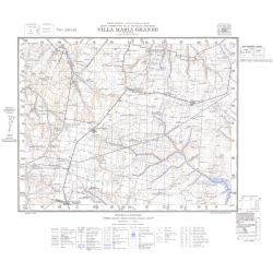 Carta topográfica 3160-28 <em>Va.MARIA GRANDE</em>