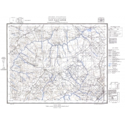 Carta topográfica 3160-30 <em>SAN SALVADOR E.Rios</em>