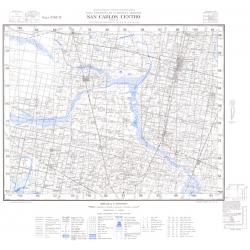 Carta topográfica 3160-31 <em>SAN C.CENTRO</em>