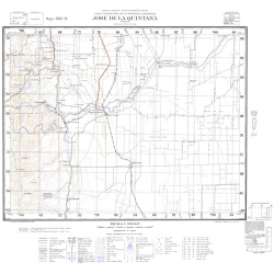 Carta topográfica 3163-31 <em>JOSE D.L.QUINTANA</em>