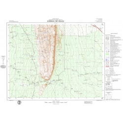 Carta topográfica 3166-33 <em>CORRAL D.ISAAC</em>