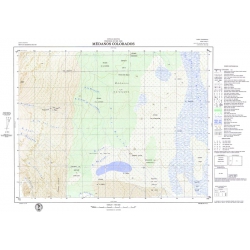 Carta topográfica 3169-11 <em>Med.COLORADOS</em>