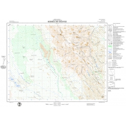 Carta topográfica 3169-18 <em>Sa.DE CHAVEZ</em>