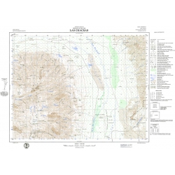 Carta topográfica 3169-24 <em>LAS CHACRAS</em>