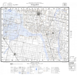 Carta topográfica 3360-1 <em>GALVEZ</em>