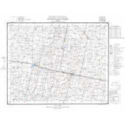 Carta topográfica 3363-16 <em>JUSTINIANO POSSE</em>