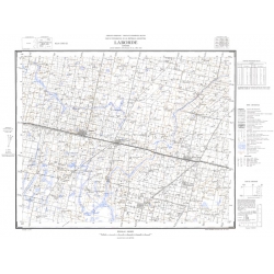 Carta topográfica 3363-22 <em>LABORDE</em>