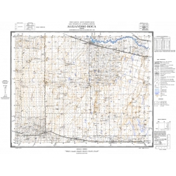 Carta topográfica 3363-26 <em>ALEJANDRO ROCA</em>