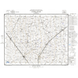 Carta topográfica 3363-3 <em>JAMES CRAIK</em>