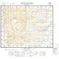 Carta topográfica 3366-12 <em>R.DE LOS SAUCES</em>