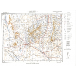 Carta topográfica 3366 <em>SAN LUIS</em>