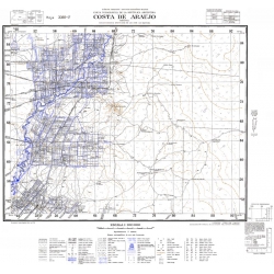 Carta topográfica 3369-17 <em>COSTA D.ARAUJO</em>