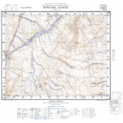 Carta topográfica 3369-28 <em>Est.ZAPATA</em>