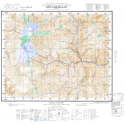 Carta topográfica 3369-32 <em>R.SALINILLAS</em>