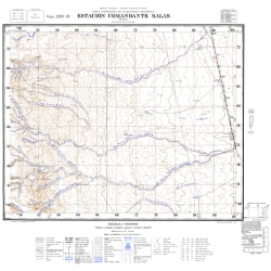 Carta topográfica 3369-35 <em>Est.Cmte.SALAS</em>