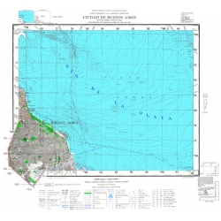 Carta topográfica 3557-7 <em>Cdad.DE BS.AS.</em>